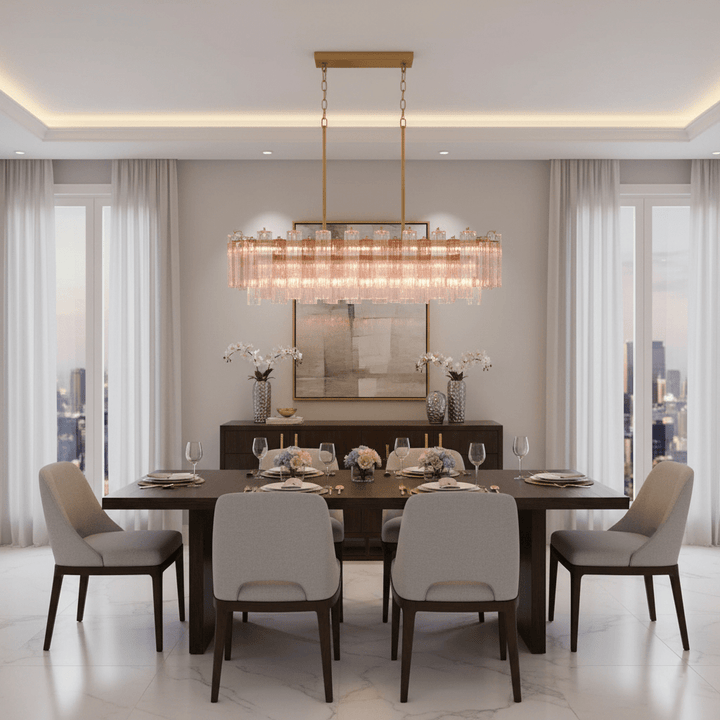 Addis Linear Chandelier - Vakkerlight