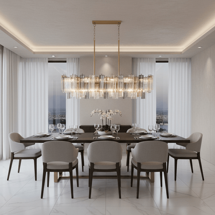 Addis Linear Chandelier - Vakkerlight