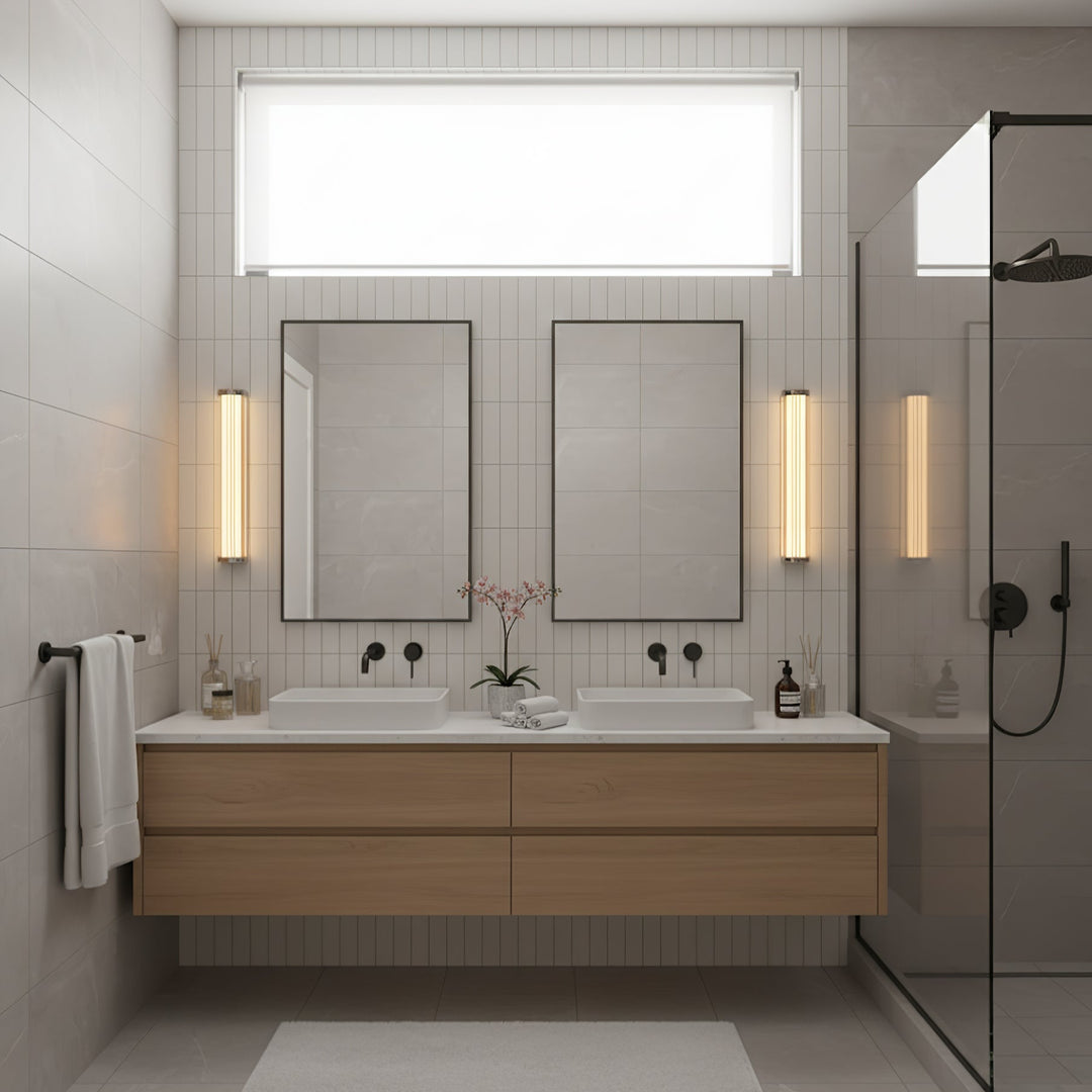 Hexagonal Glass Wall Lamp - Vakkerlight