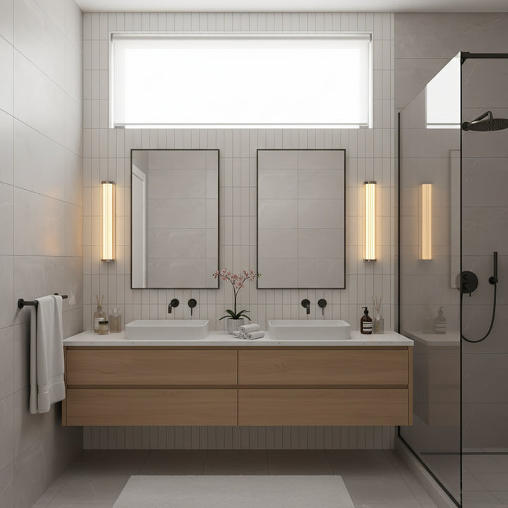 Hexagonal Glass Wall Lamp - Vakkerlight