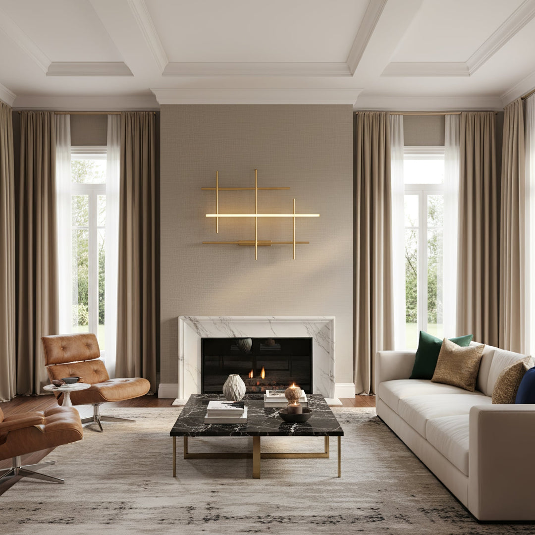 Geometric Linear Wall Lamp - Vakkerlight