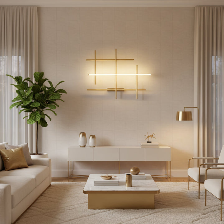 Geometric Linear Wall Lamp - Vakkerlight