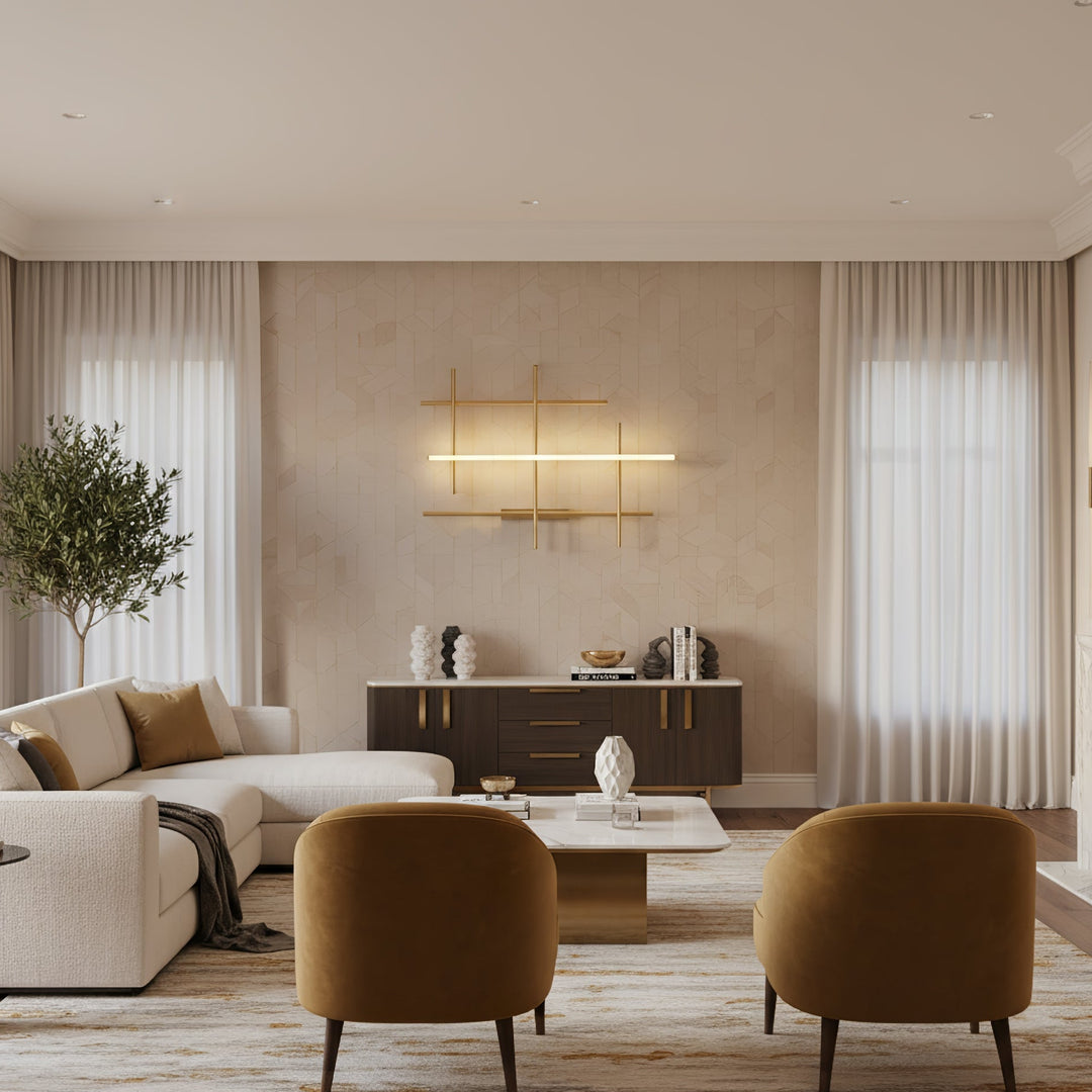 Geometric Linear Wall Lamp - Vakkerlight