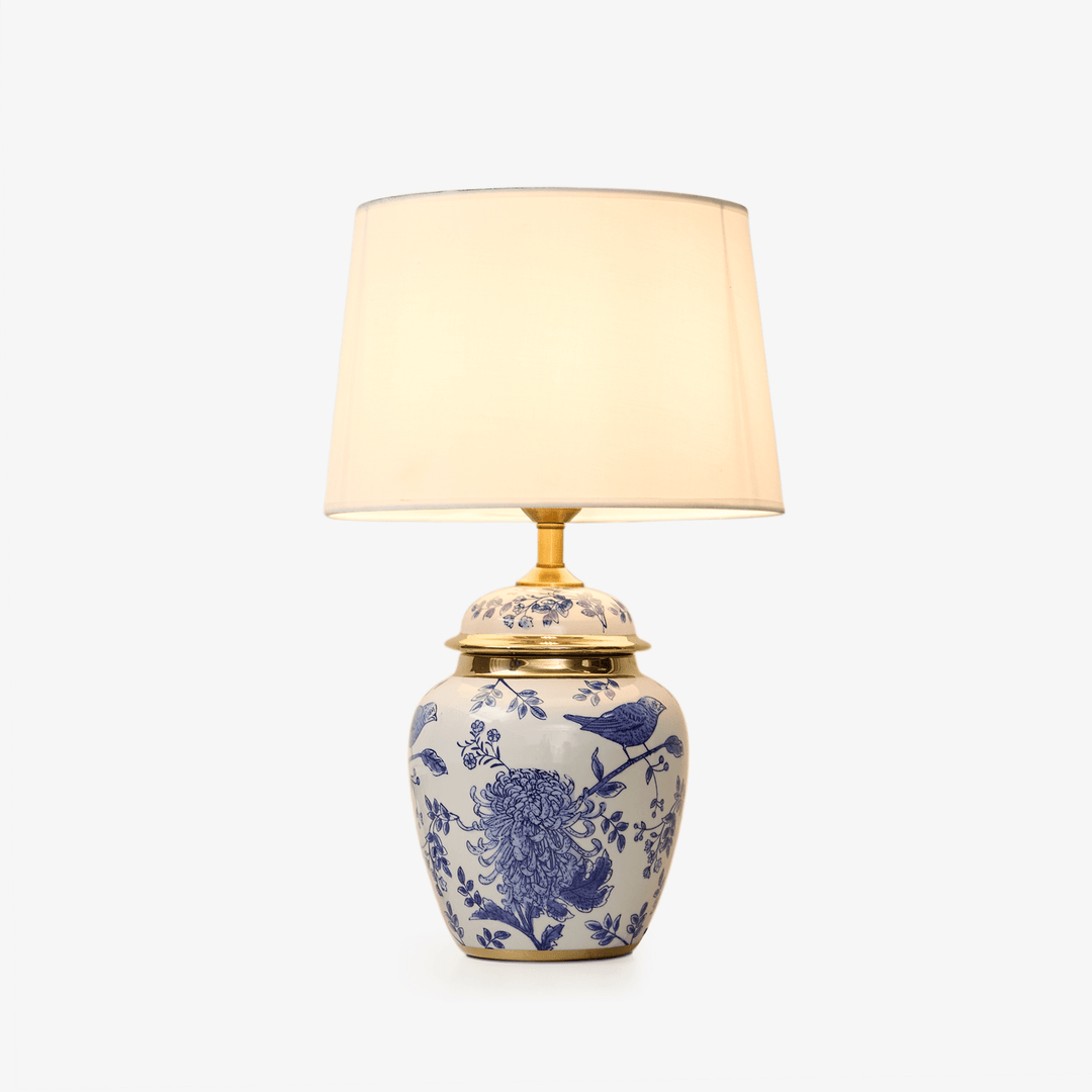 Azure Ceramic Table Lamp - Vakkerlight