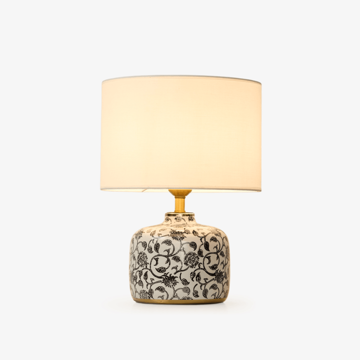 Ebony Vine Ceramic Table Lamp - Vakkerlight