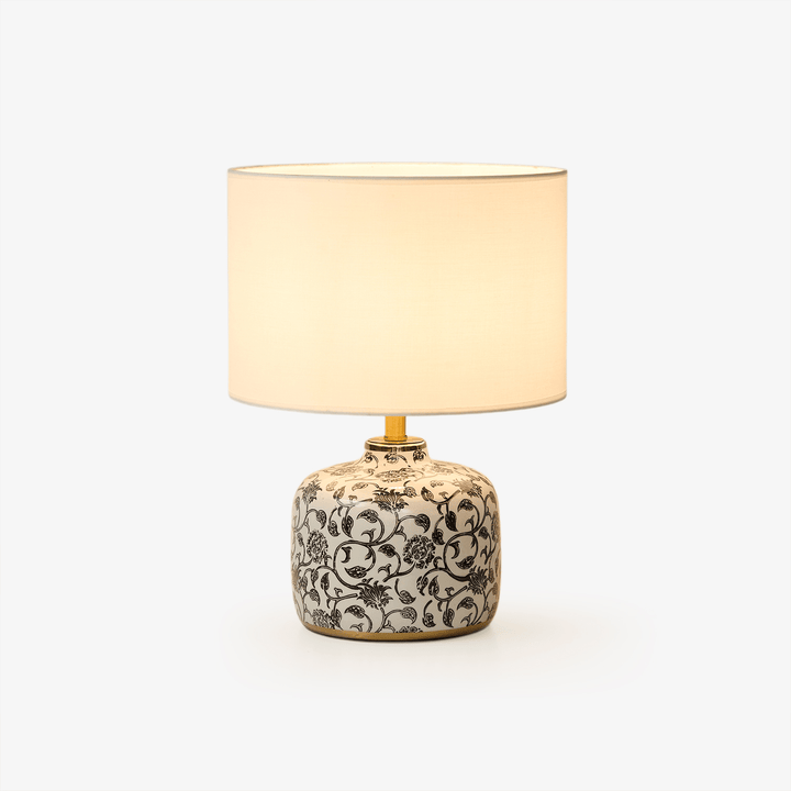 Ebony Vine Ceramic Table Lamp - Vakkerlight