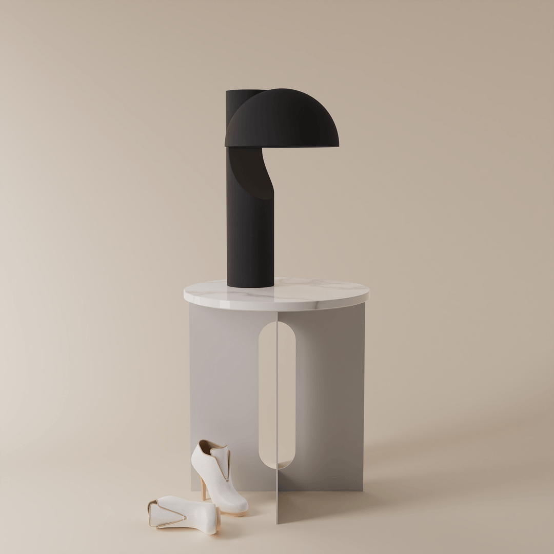 Minimalist Arc Dome Table Lamp - Vakkerlight