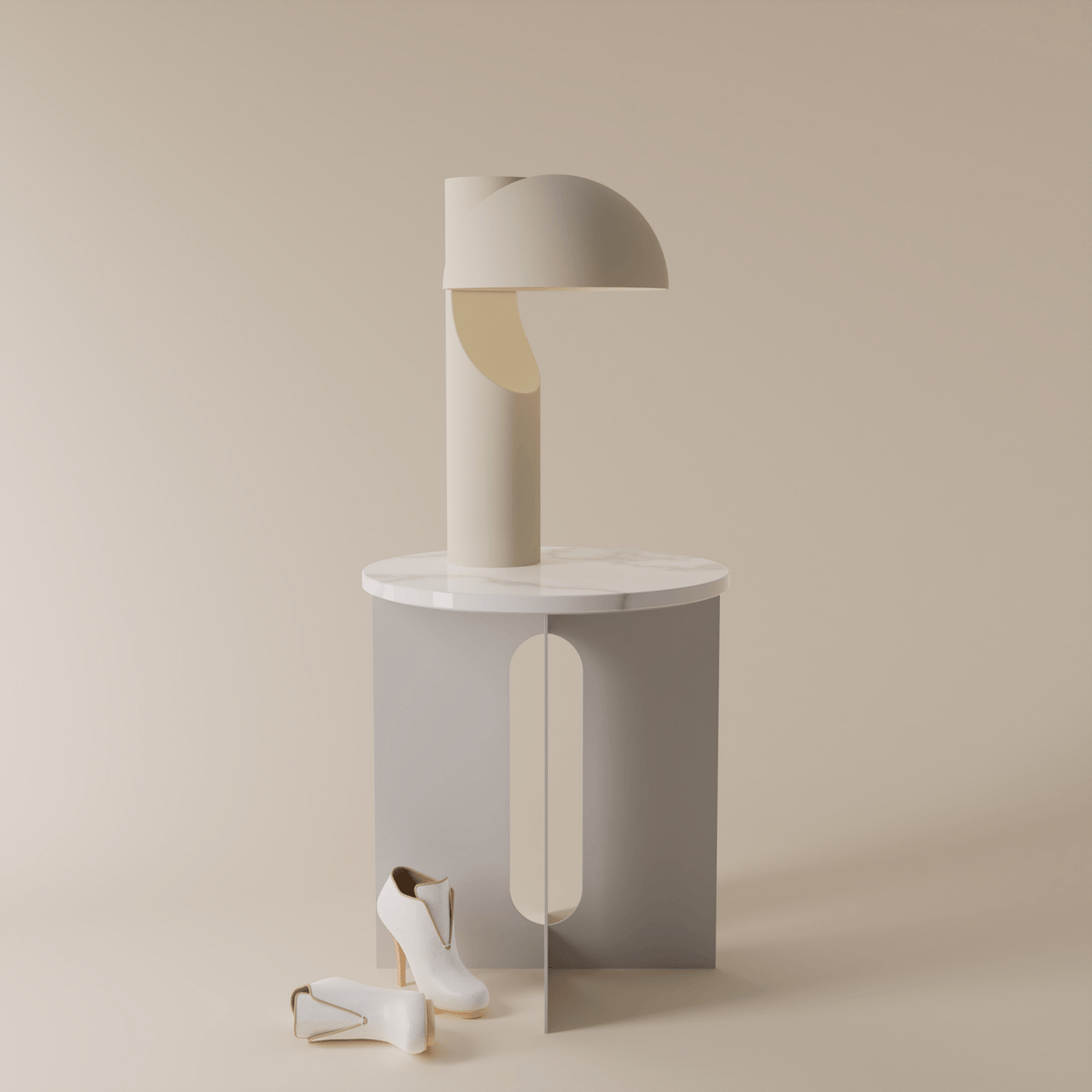 Minimalist Arc Dome Table Lamp - Vakkerlight