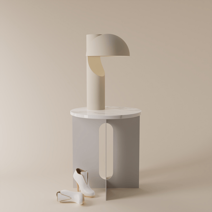 Minimalist Arc Dome Table Lamp - Vakkerlight