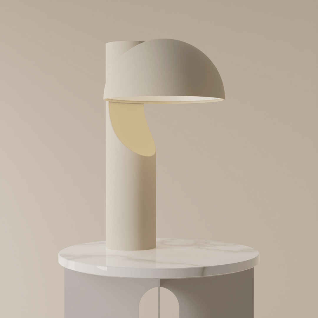 Minimalist Arc Dome Table Lamp - Vakkerlight