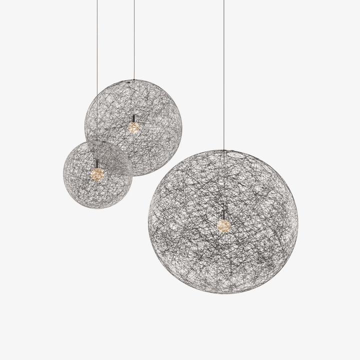 Spherical Woven Pendant Light - Vakkerlight