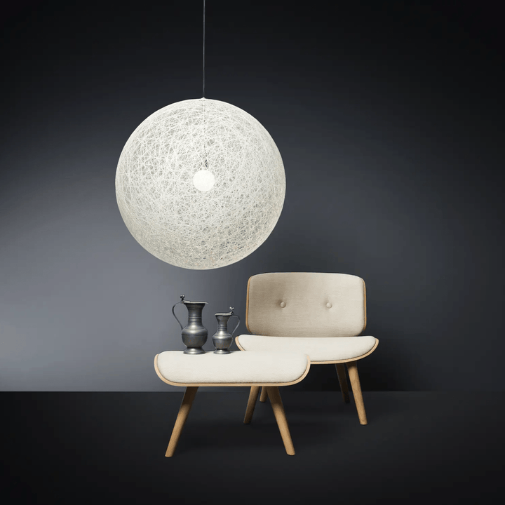 Spherical Woven Pendant Light - Vakkerlight
