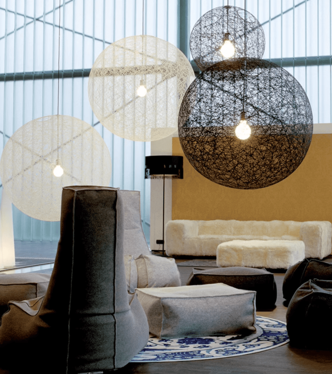 Spherical Woven Pendant Light - Vakkerlight