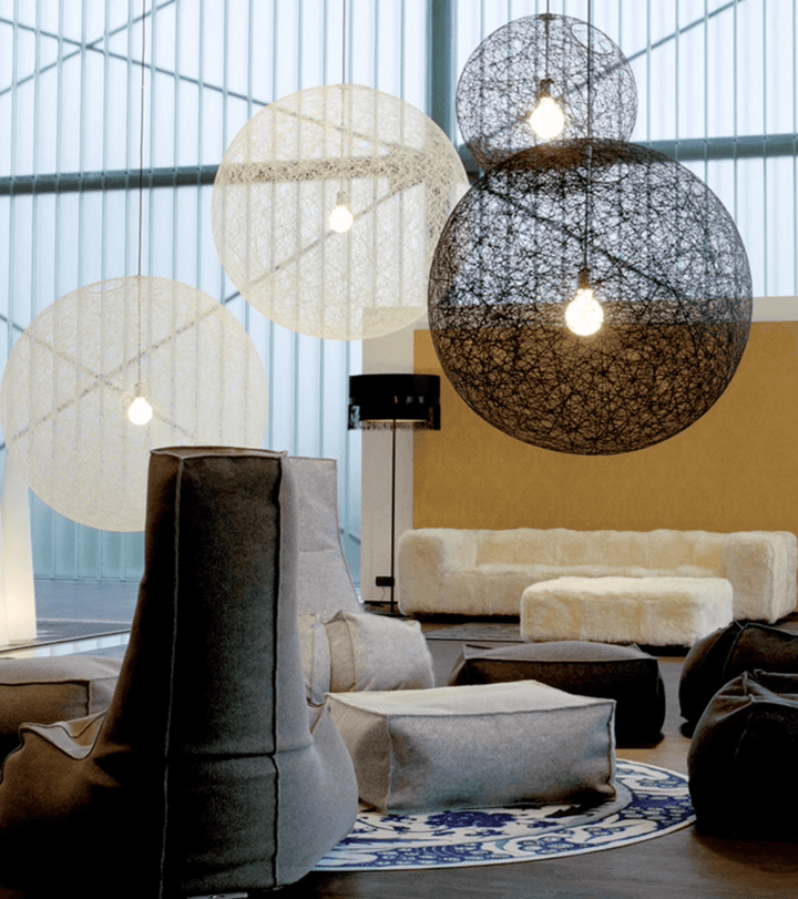 Spherical Woven Pendant Light - Vakkerlight