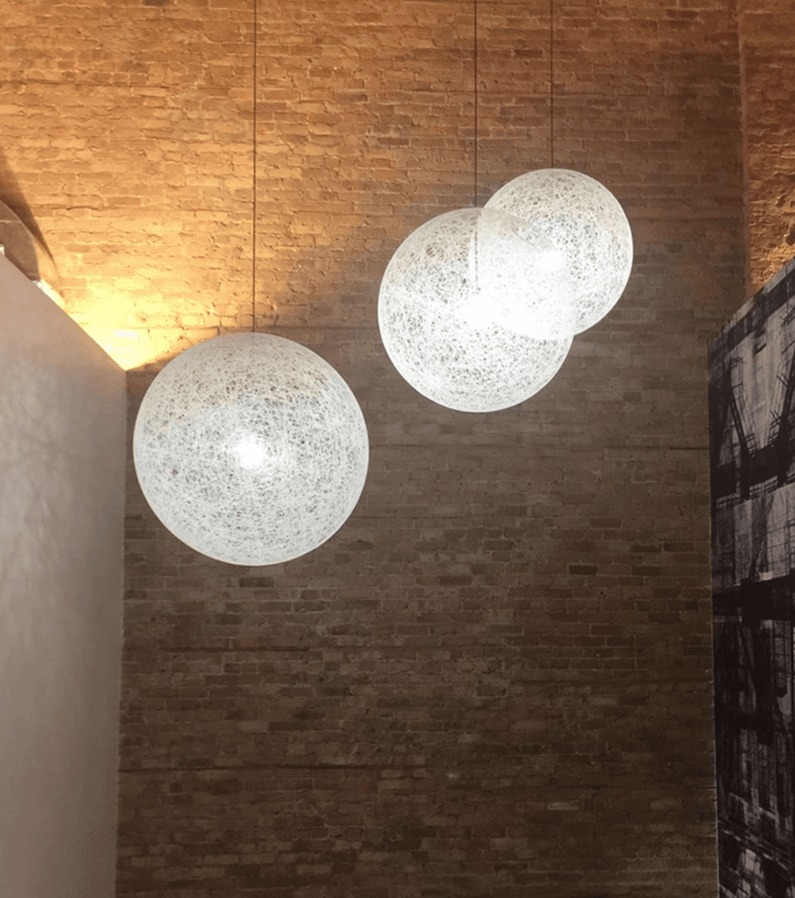 Spherical Woven Pendant Light - Vakkerlight