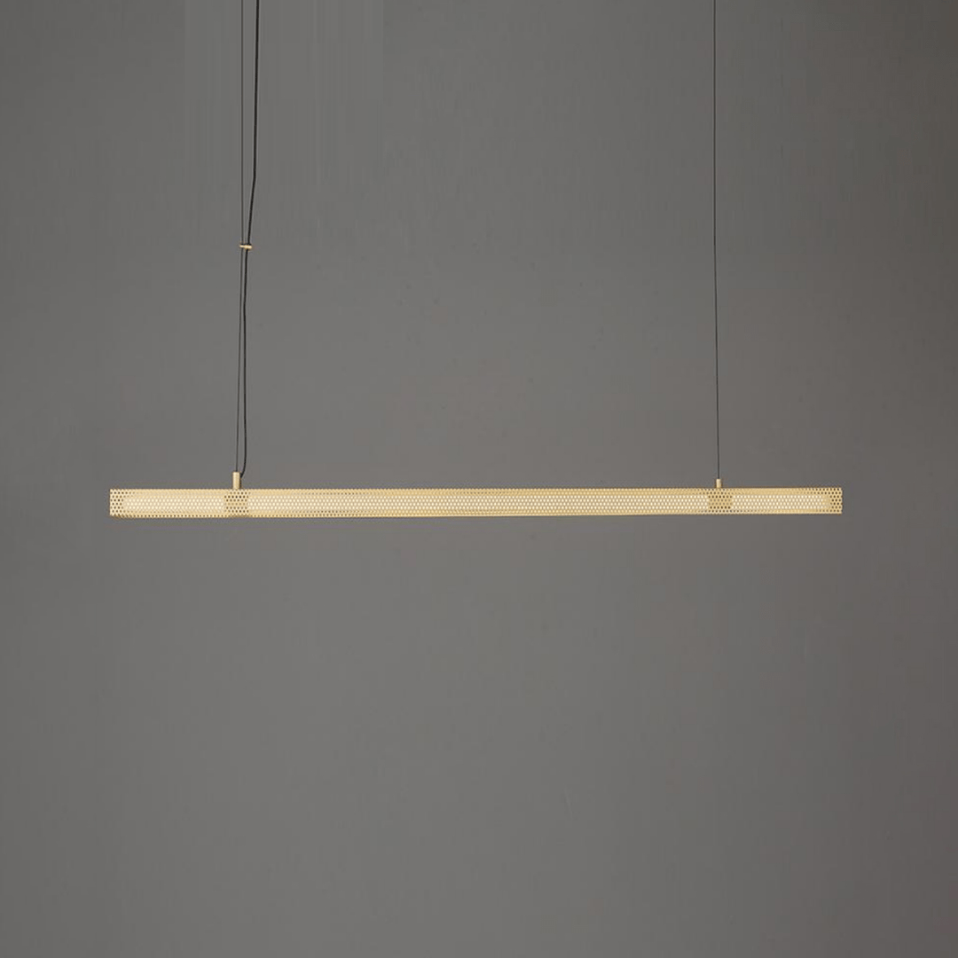 Golden Veil Linear Pendant Lamp - Vakkerlight