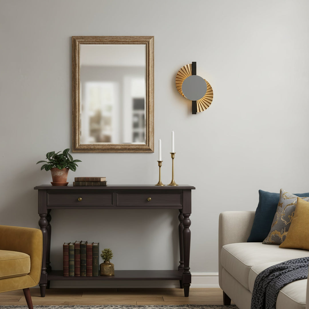 Gilded Fan Wall Lamp - Vakkerlight