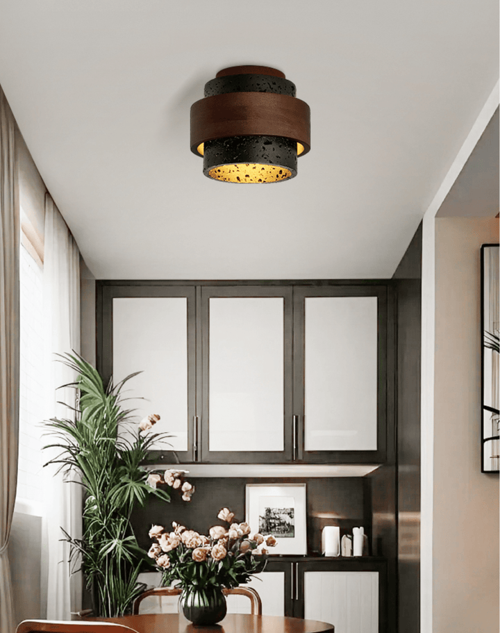 Ebony Ceiling Light - Vakkerlight