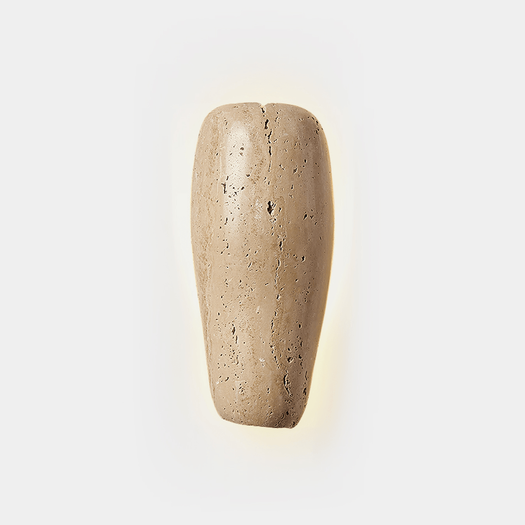 Earthy Stone Wall Sconce - Vakkerlight
