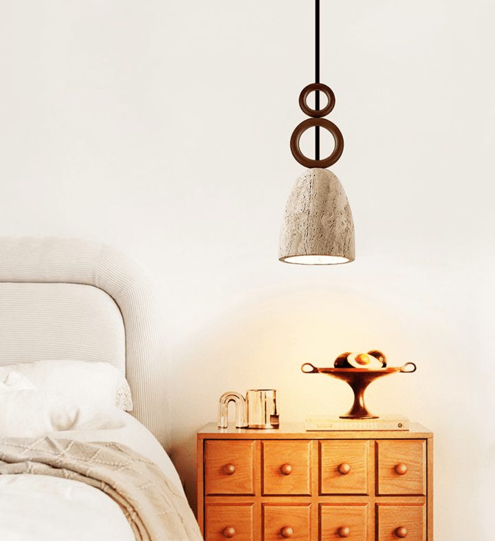 Stone Bell Rings Pendant Light - Vakkerlight