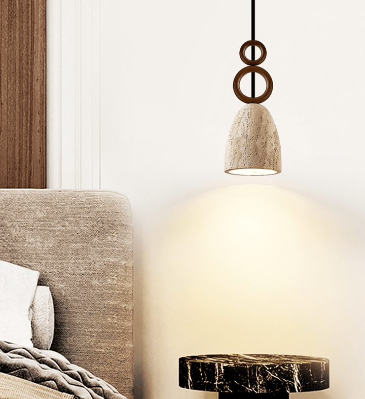 Stone Bell Rings Pendant Light - Vakkerlight