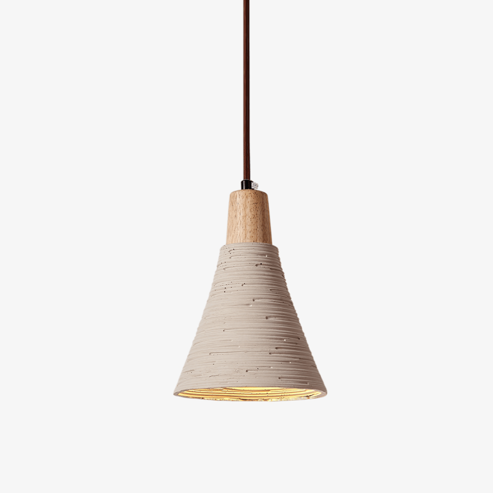 Textured Cone Pendant Light - Vakkerlight