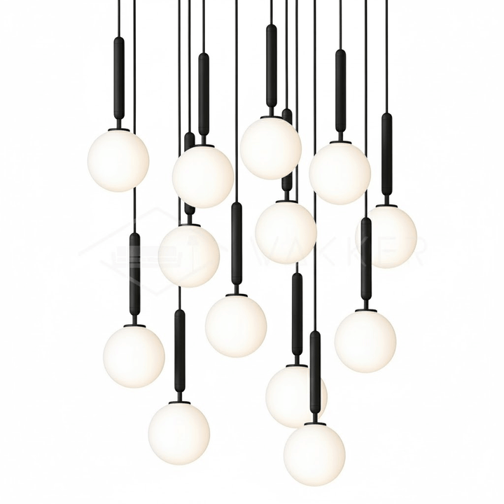 Miira Brass Pendant Light - Vakkerlight