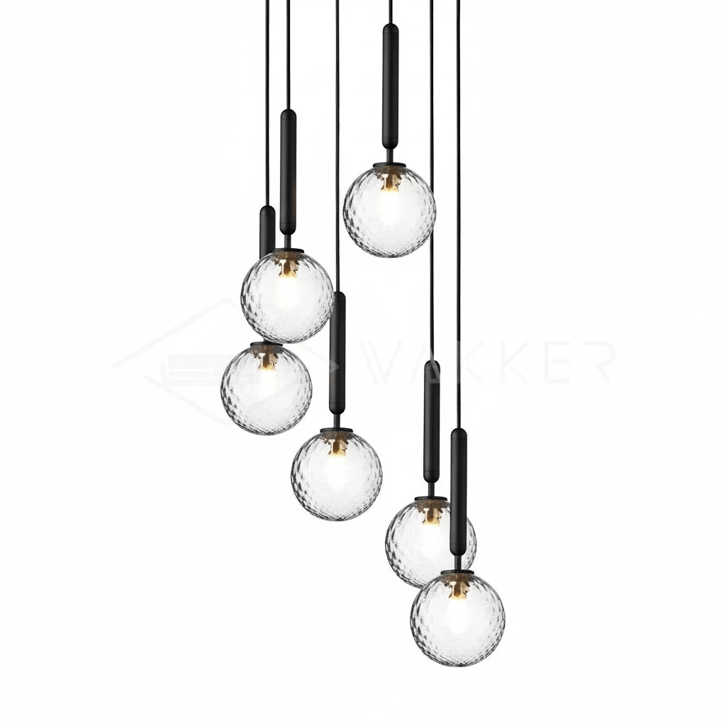 Miira Brass Pendant Light - Vakkerlight