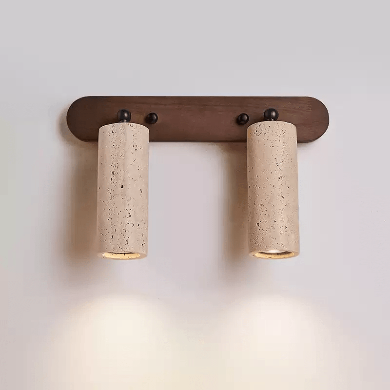 Travertine Triple Spotlight Wall Lamp - Vakkerlight