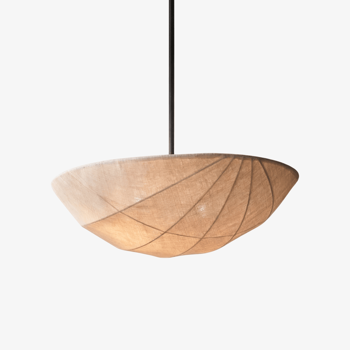 Fabric Saucer Pendant Light - Vakkerlight