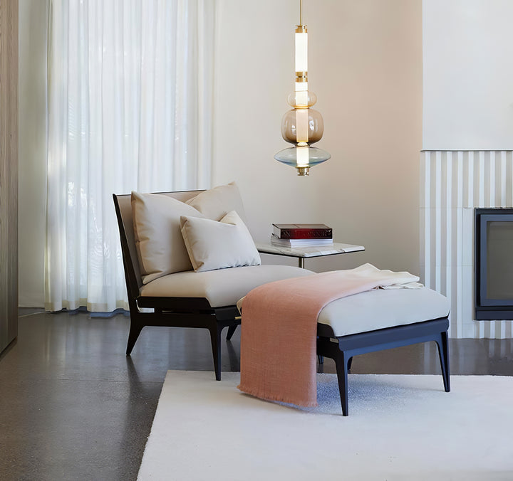 Glass Bead Linear Pendant Light - Vakkerlight