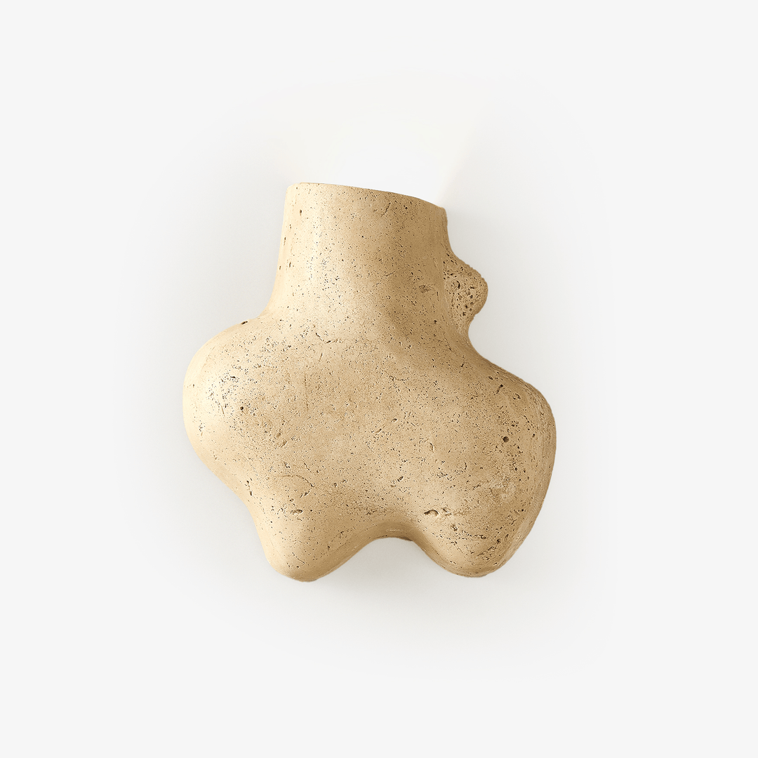 Travertine Abstract Wall Lamp - Vakkerlight
