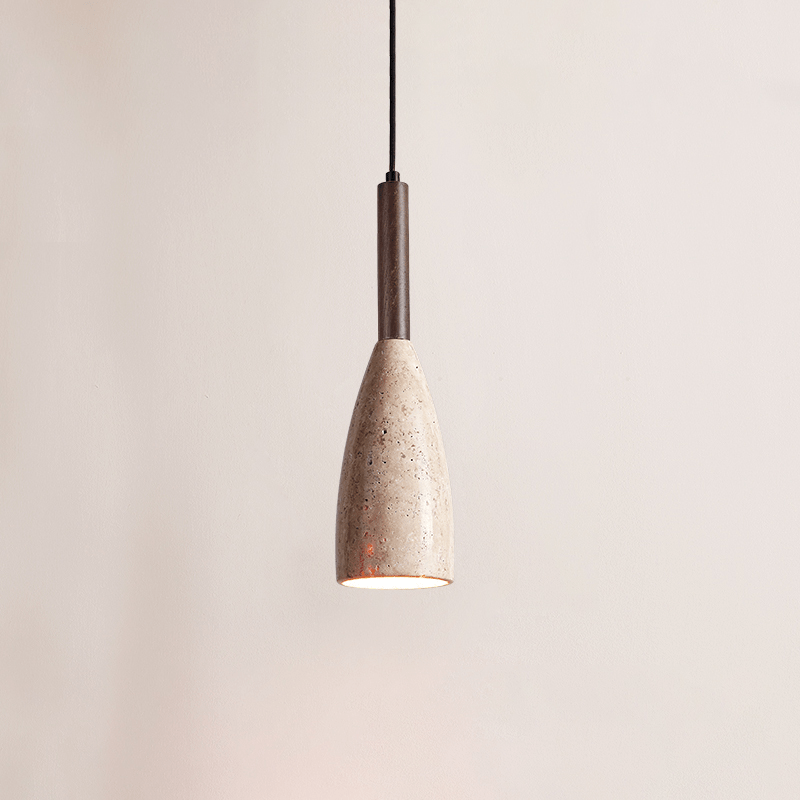 Travertine Teardrop Pendant Light - Vakkerlight