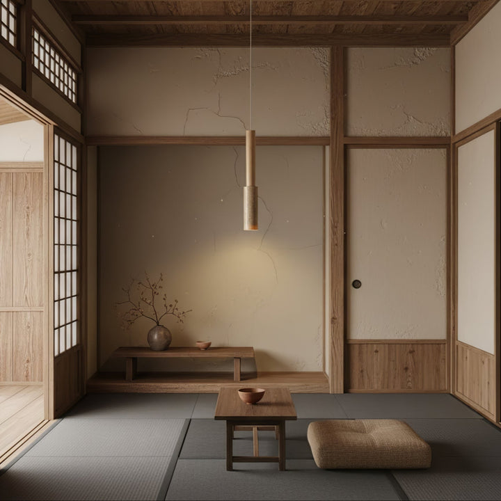 Travertine Stick Pendant Light - Vakkerlight