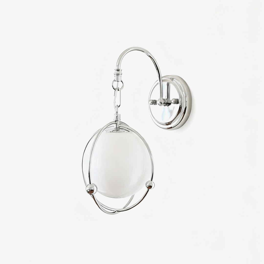 Orb Cage Semi Wall Lamp - Vakkerlight