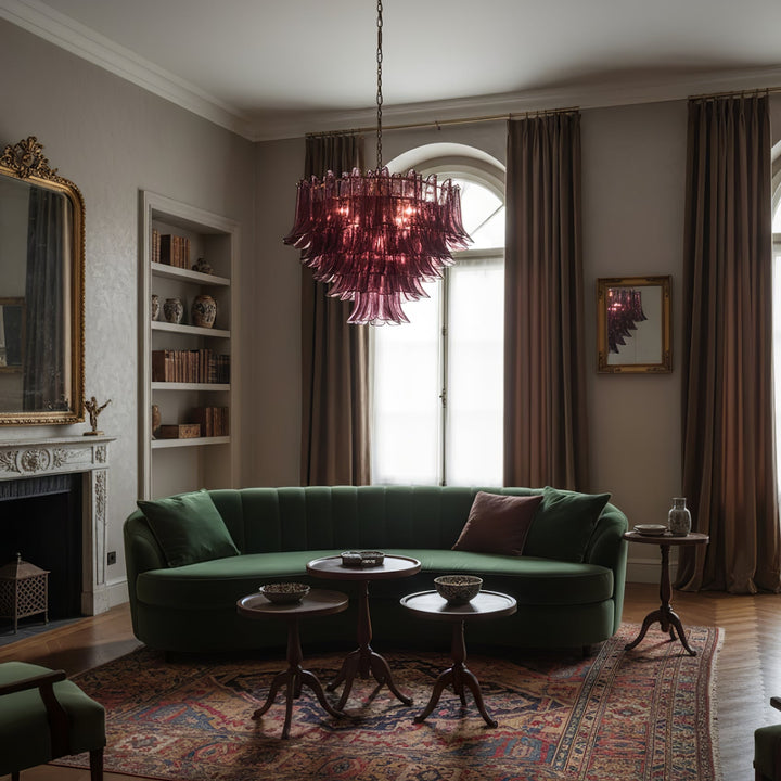 Amethyst Bloom Chandelier - Vakkerlight