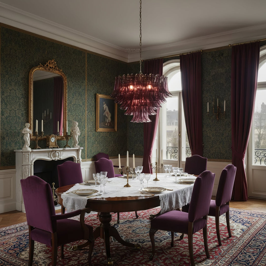 Amethyst Bloom Chandelier - Vakkerlight