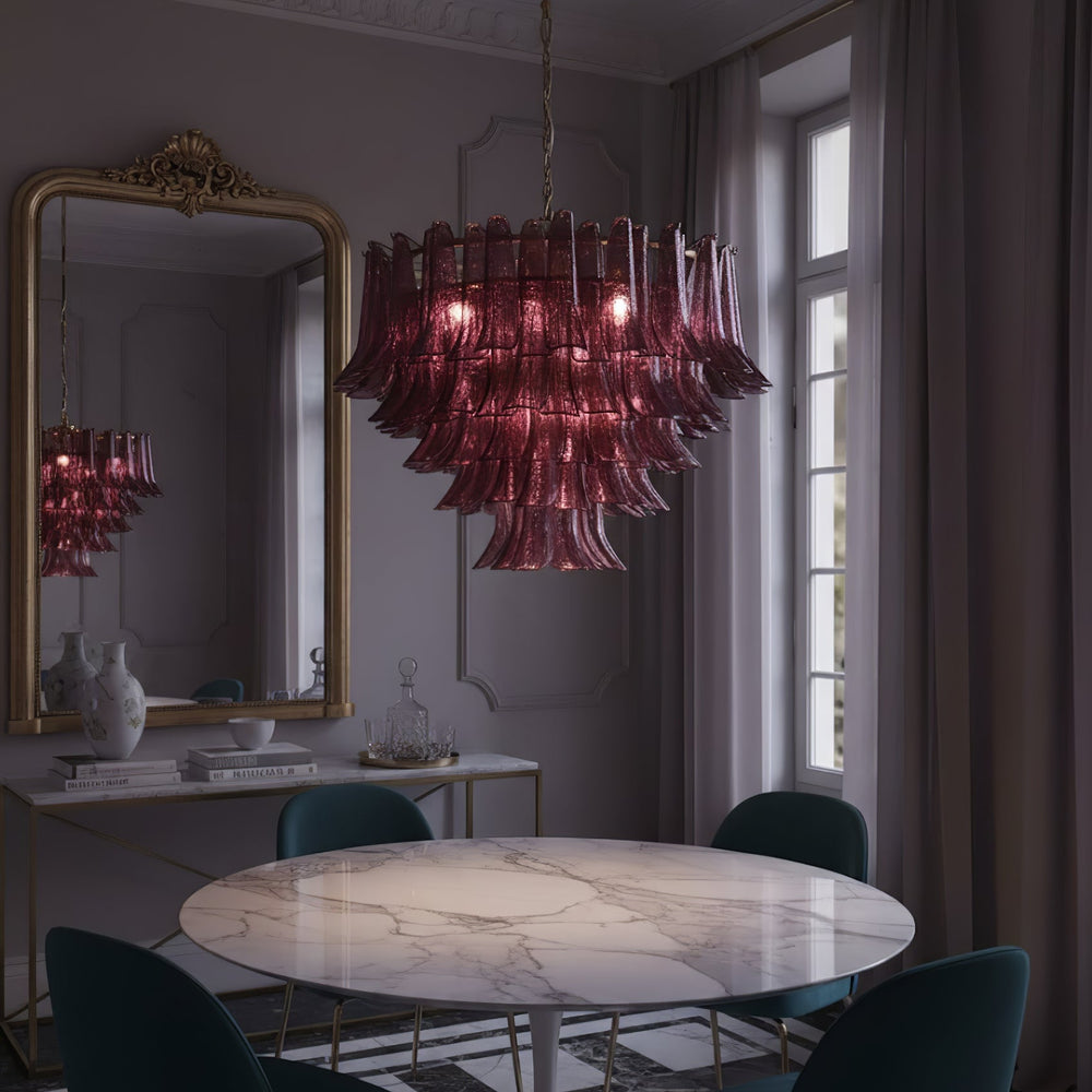 Amethyst Bloom Chandelier - Vakkerlight