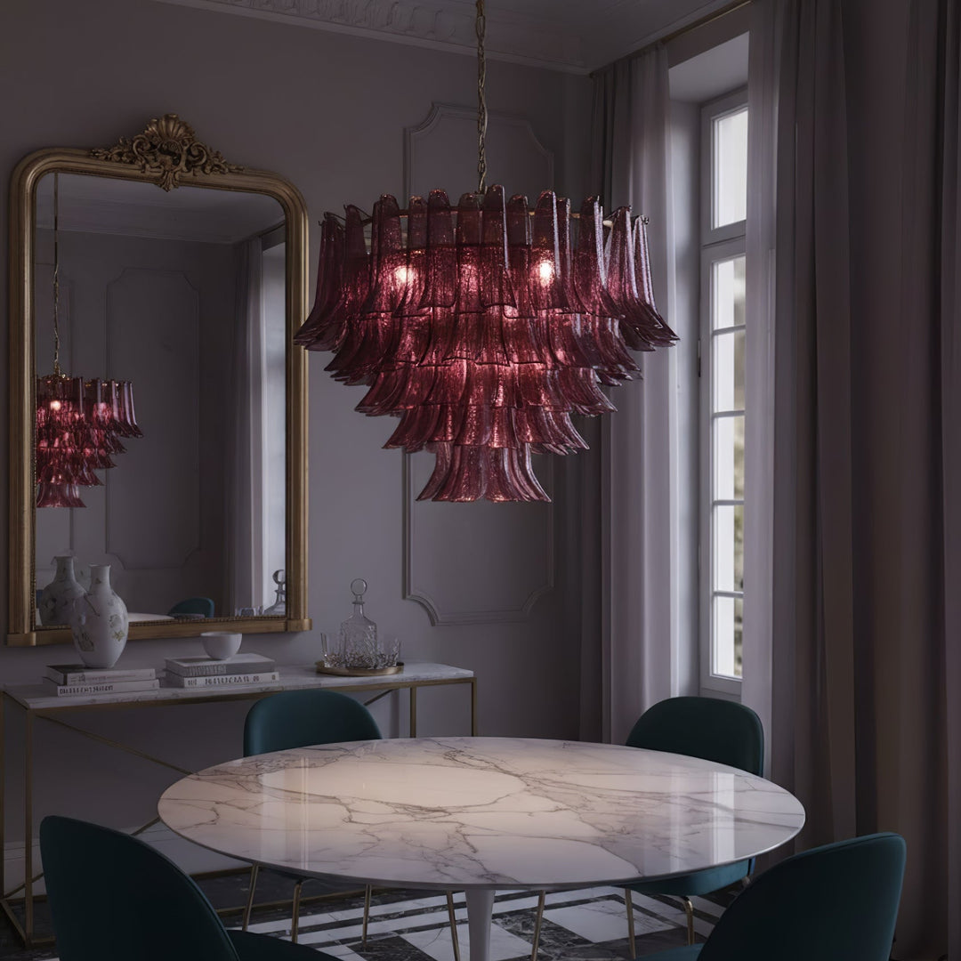 Amethyst Bloom Chandelier - Vakkerlight