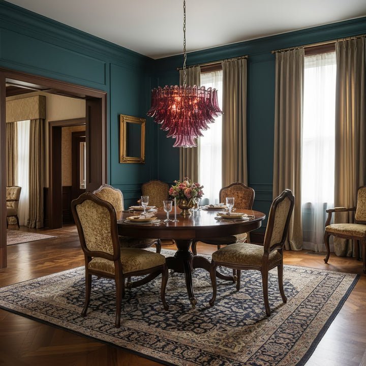 Amethyst Bloom Chandelier - Vakkerlight