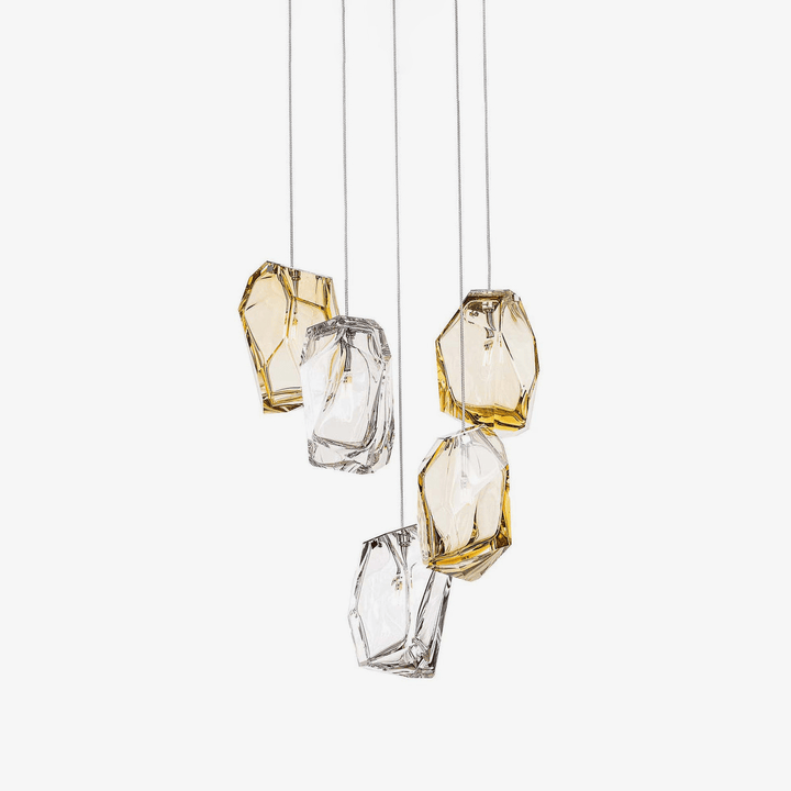 Crystal Rock Cluster Pendant Light - Vakkerlight