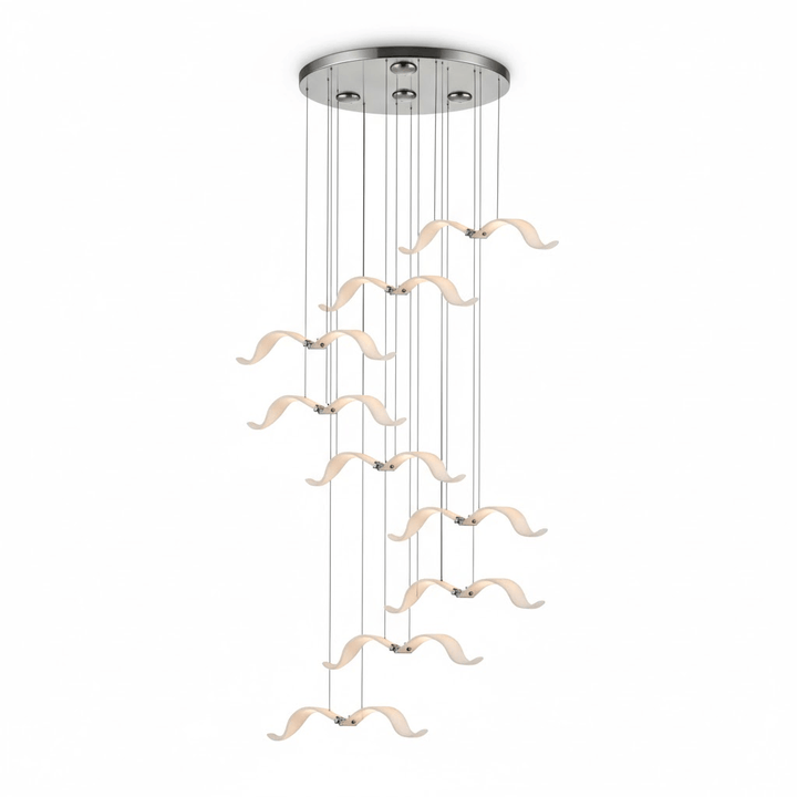 Large Seagull Chandelier - Vakkerlight