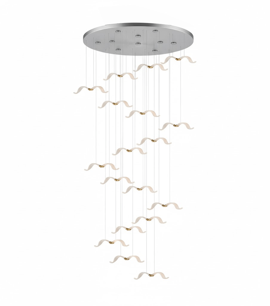 Large Seagull Chandelier - Vakkerlight
