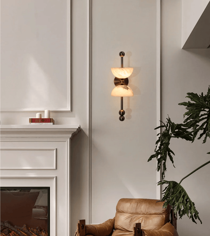 Duo Alabaster Wall Lamp - Vakkerlight