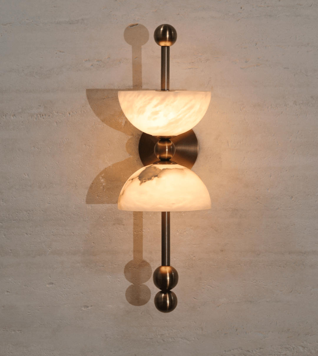 Duo Alabaster Wall Lamp - Vakkerlight