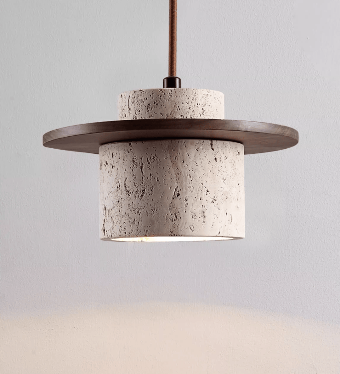 Cylindrical Stone Sconce - Vakkerlight