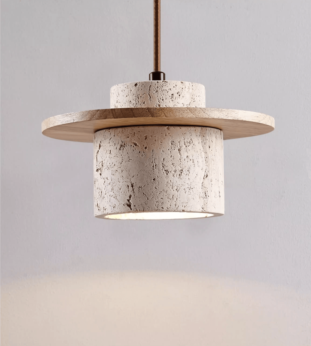 Cylindrical Stone Sconce - Vakkerlight