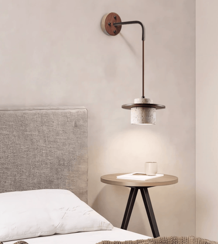 Cylindrical Stone Sconce - Vakkerlight