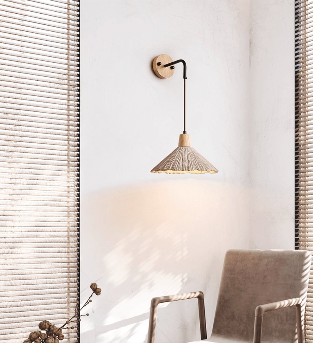 Microcement Wall Lamp - Vakkerlight