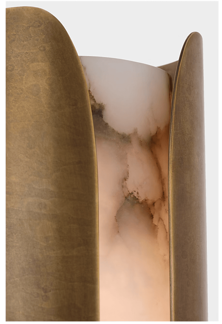Cradled Alabaster Sconce - Vakkerlight